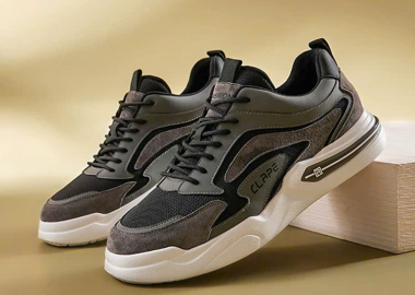 Westino TT111- Màu xám-  Giày Thể Thao Tăng Chiều Cao đến 6cm  