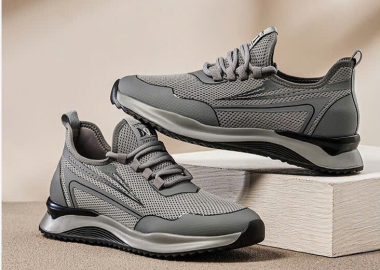 Westino TT112 - Màu Xám -  Giày Thể Thao Tăng Chiều Cao  