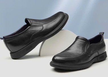 Westino S885-2 - Màu Đen - Giày Đen Sang Trọng, Tăng Chiều Cao 6,5cm