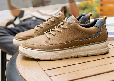 Westino S869-1 - Màu vàng -  Giày Thể Thao Tăng Chiều Cao đến 6cm